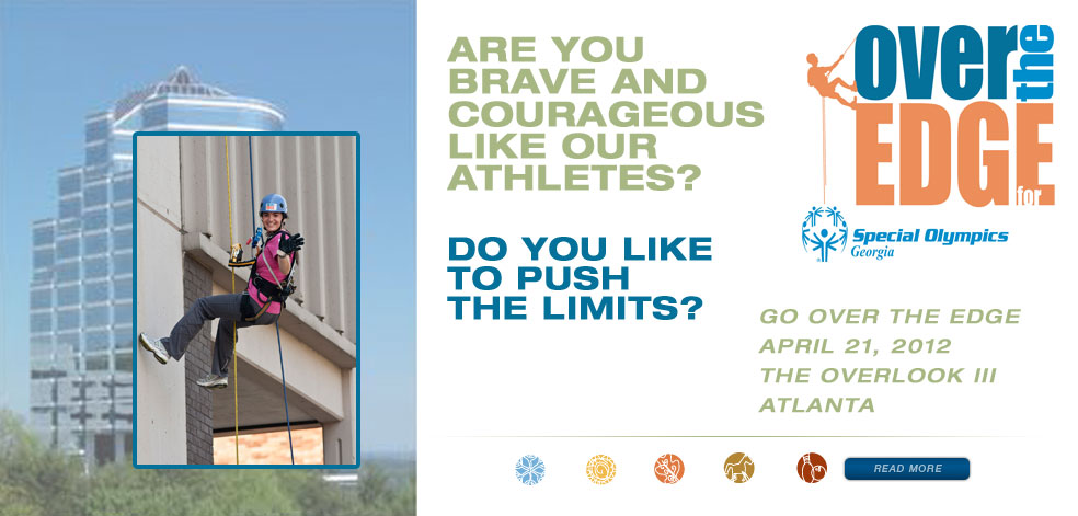 Go Over the Edge and Help Special Olympics Georgia!